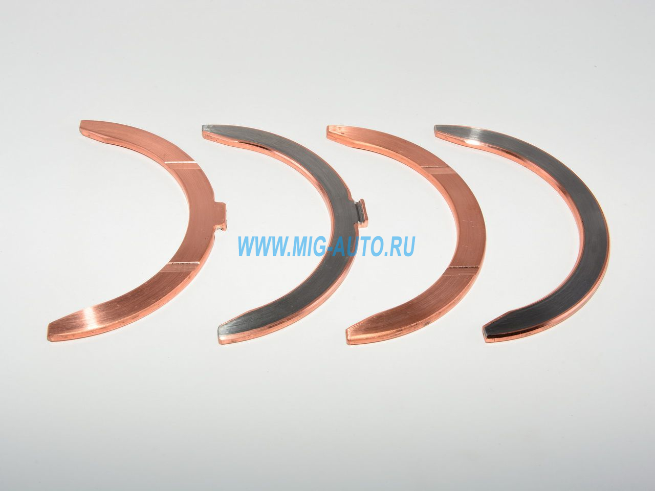 Полукольца коленвала Р0 омедненные  / Наб.Челны /Импорт 740-1005183/184