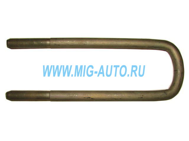 Стремянка передняя 4310 короткая левая (М20х1.5, L-340, H-80) голая 4310-2902408