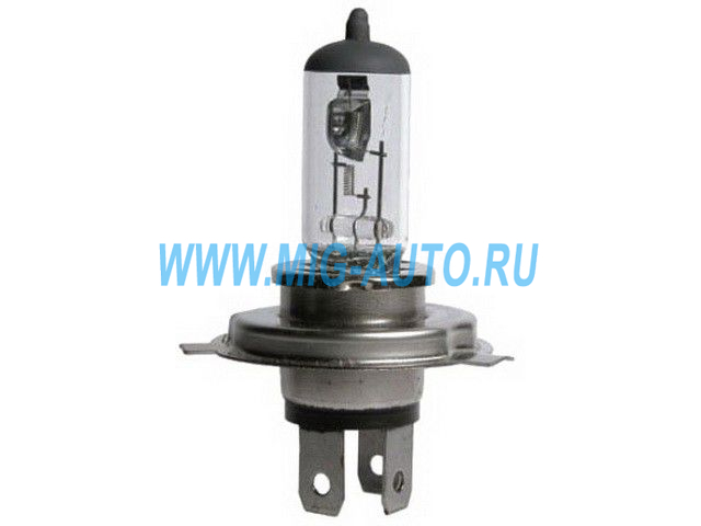 Лампа фарная галогеновая 12V 60х55 Н4 цоколь р 43t H4 12V 60/55W P43t