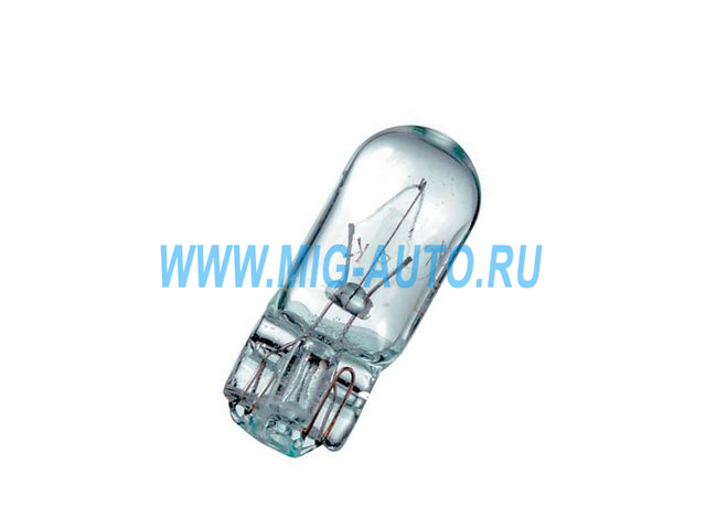 Лампа 24х5 (без цоколя) / ZTD W5W 24V/5W W2.1x9.5d