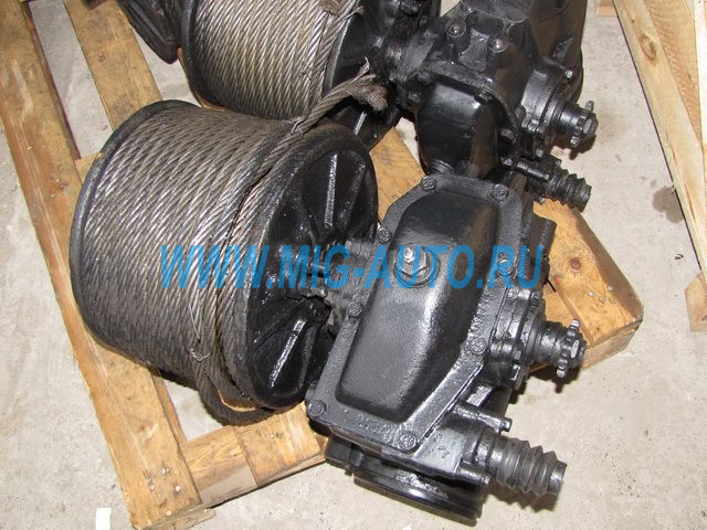 Редуктор лебедки + трос 4310-4501010