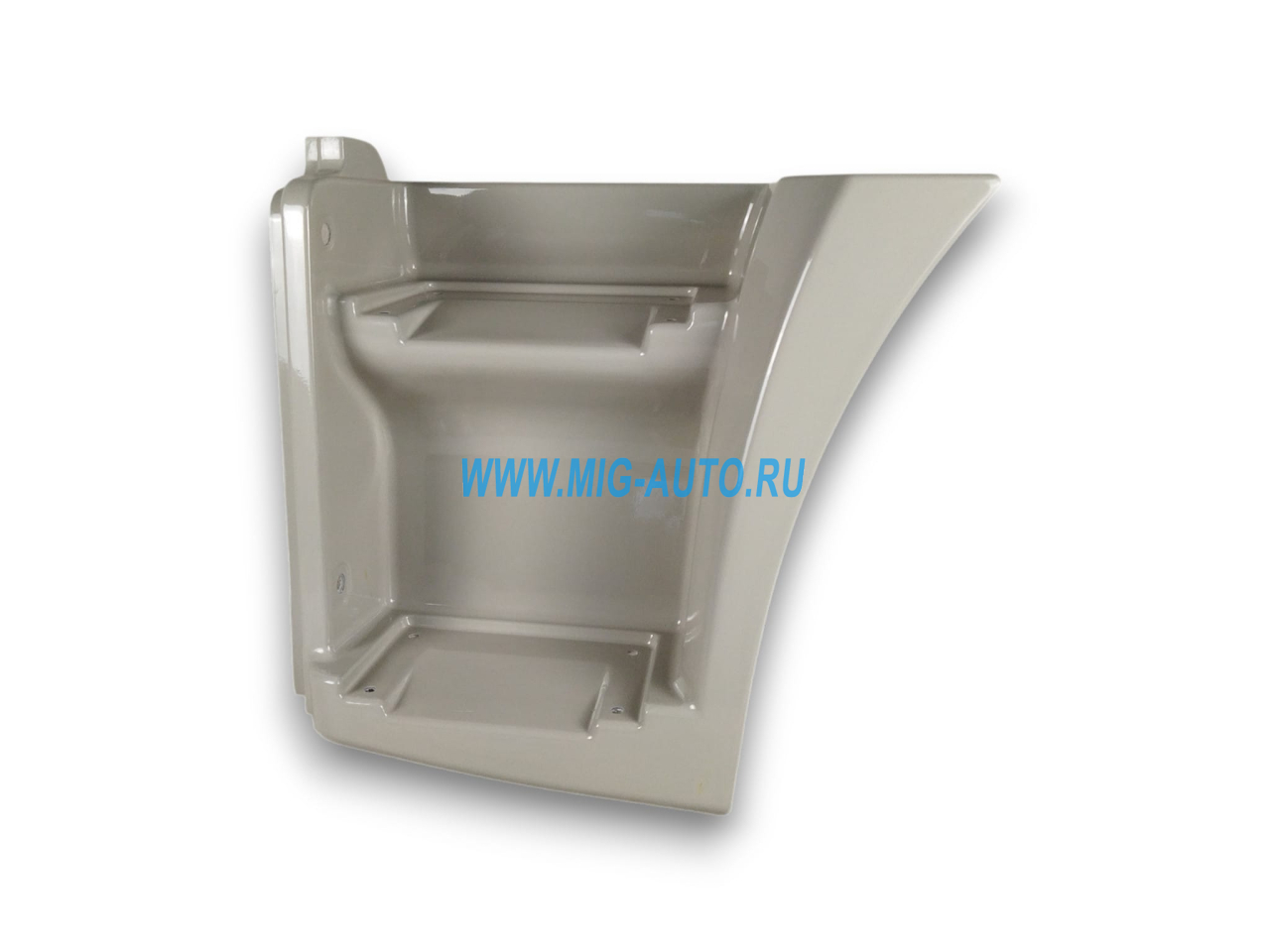Щиток подножки (рестайлинговый) левый узкий (грунт) 65115-8405111-50