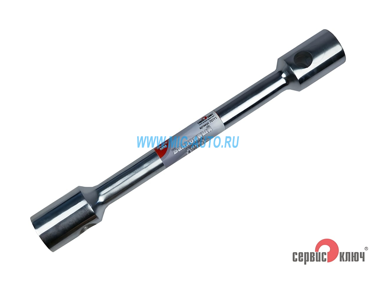 Ключ баллонный 30х32 (390*26мм) ХРОМ  70771