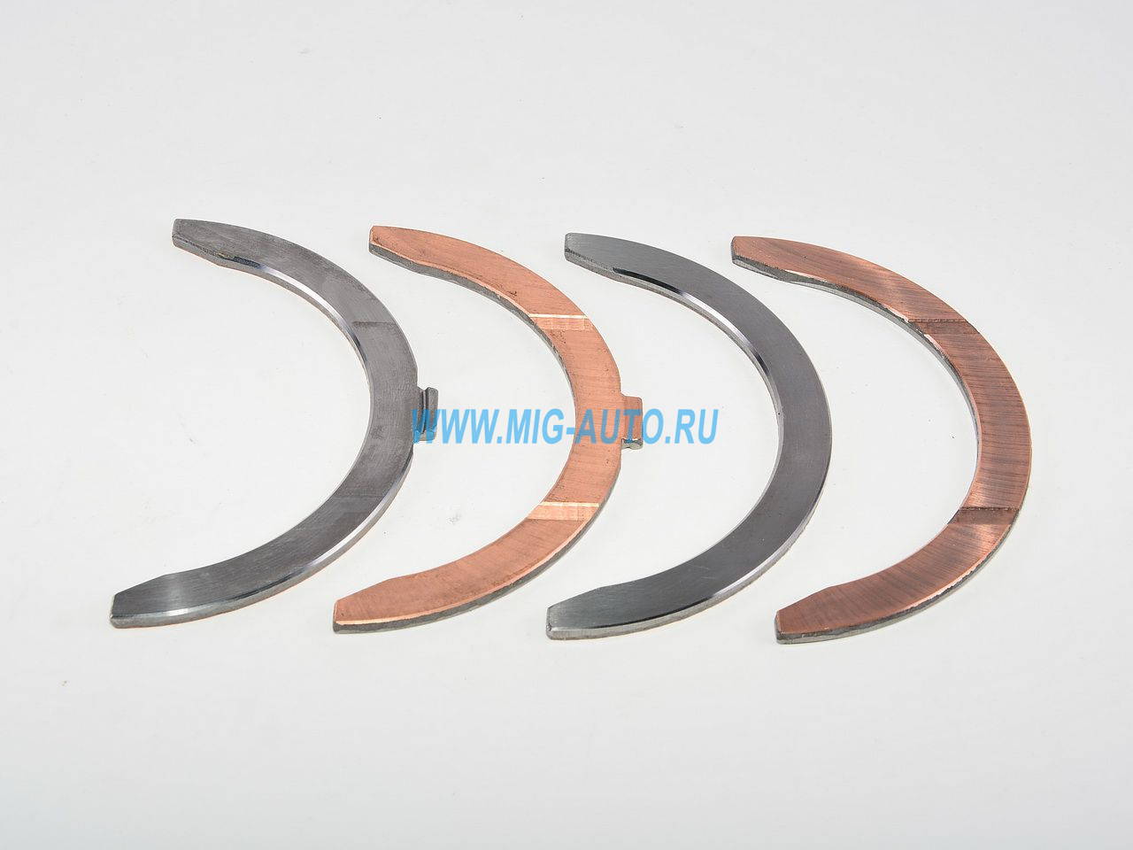 Полукольца коленвала Р0 омедненные / Дмитровград 740-1005183/184