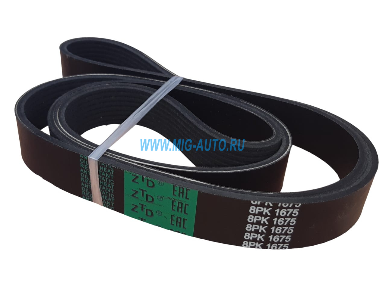 Ремень 8РК 1675 поликлиновой / ZTD 8РК-1675