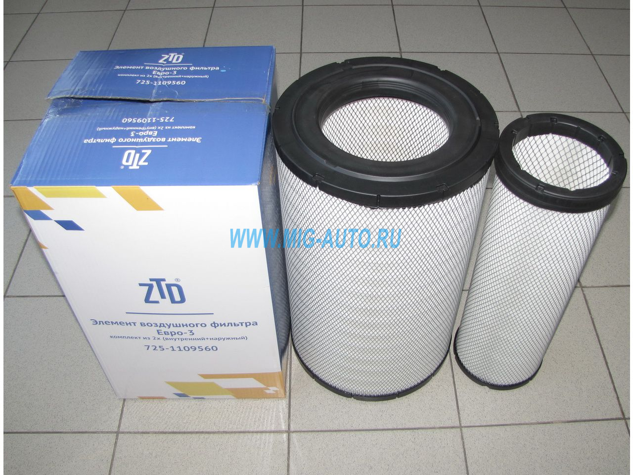 Элемент ВФ Евро-3 (высота 52,5 см) из 2-х / ZTD 725-1109560