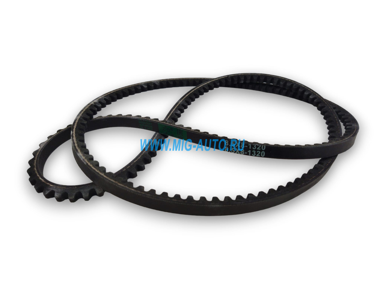 Ремень 1320 8,5х8 клиновой генератора (вентилятора) зубчатый КАМАЗ 65115, 5320, 43118, 4310, 43114, 5410, 5511, 53212. УРАЛ 4320, 5557, 43202 / ZTD 1320 8,5х8