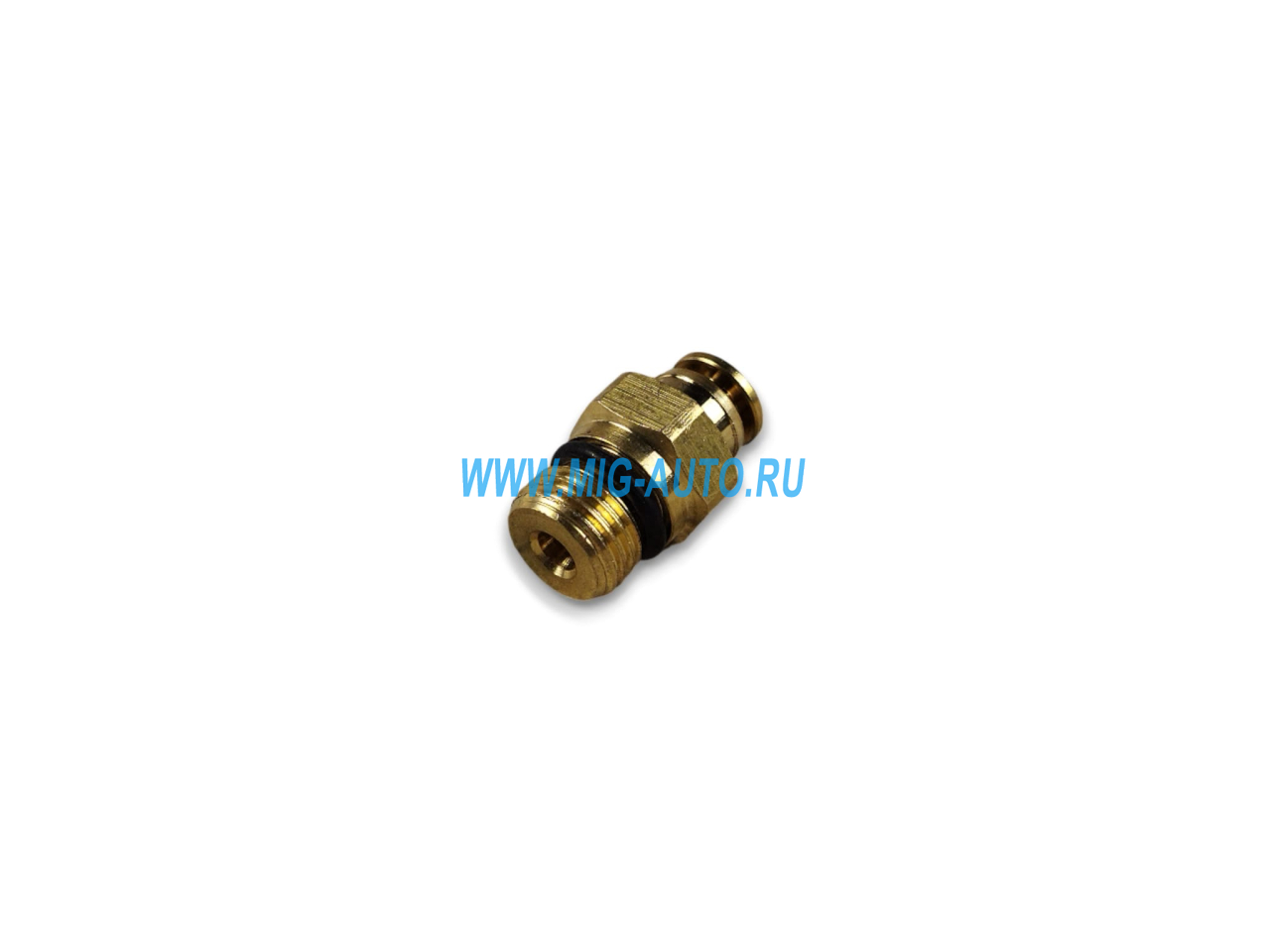 Фитинг (прямой) бронза 4хМ10*1 резьба / CAMOZZI 6512