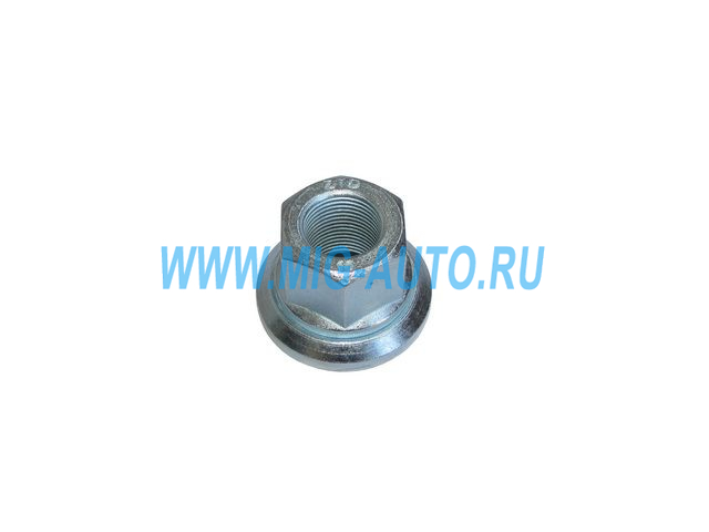 Гайка колеса M20x1.5 H-31.5 (ключ 30) ПАЗ (гальв.) / ZTD -