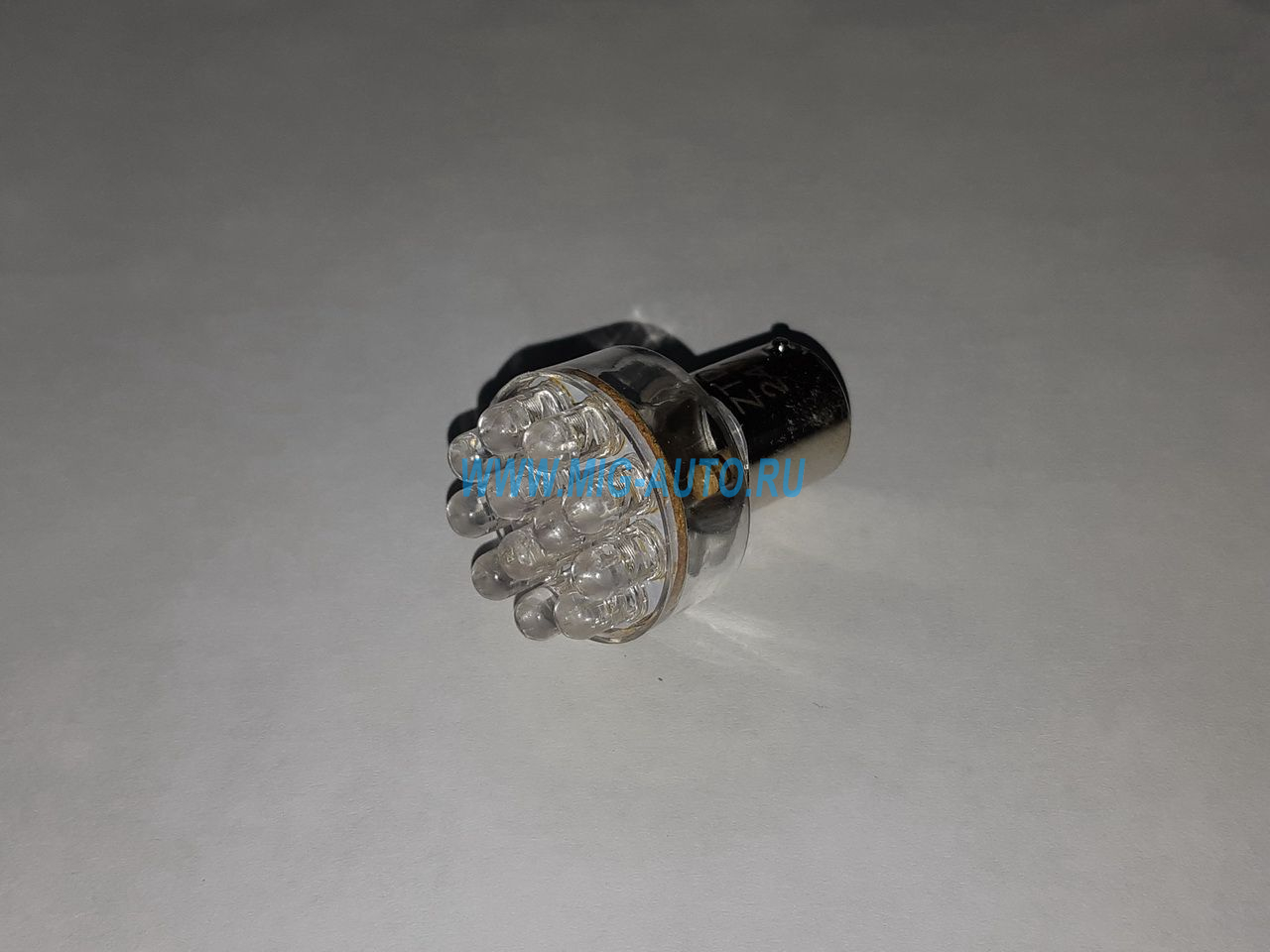 Лампа 24х21 (12-ти светодиодная) / ZTD P21W 24V/21W S25 BA15s