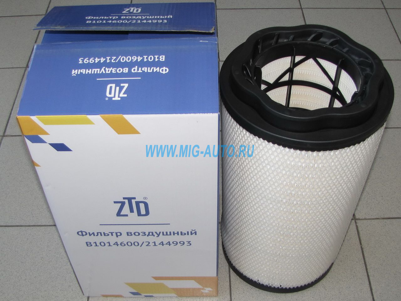 Фильтр воздушный основной DAF / ZTD В1014600/2144993