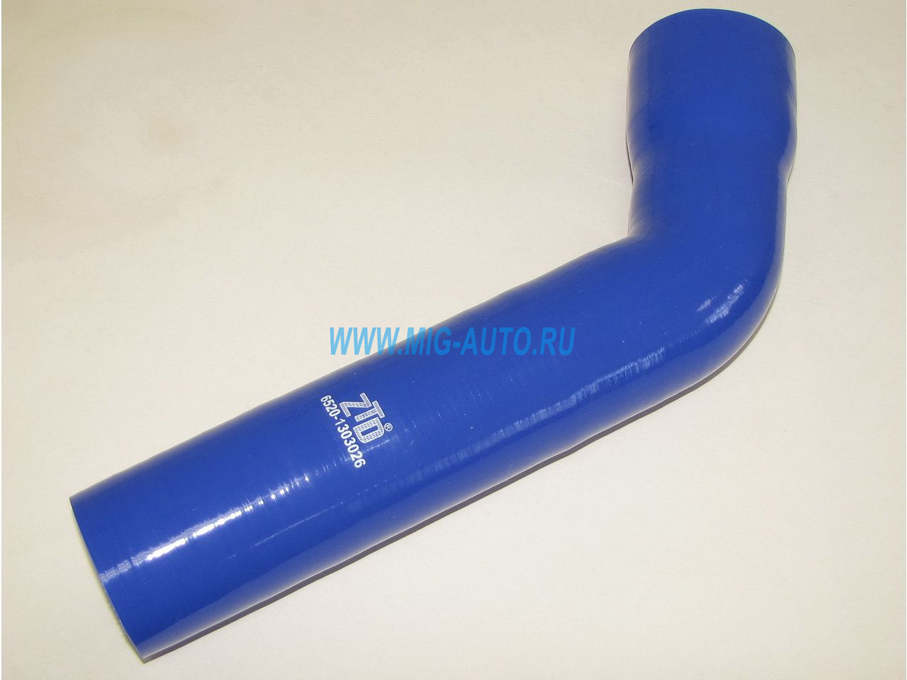 Патрубок радиатора 6520 нижний (синий) / ZTD 6520-1303026