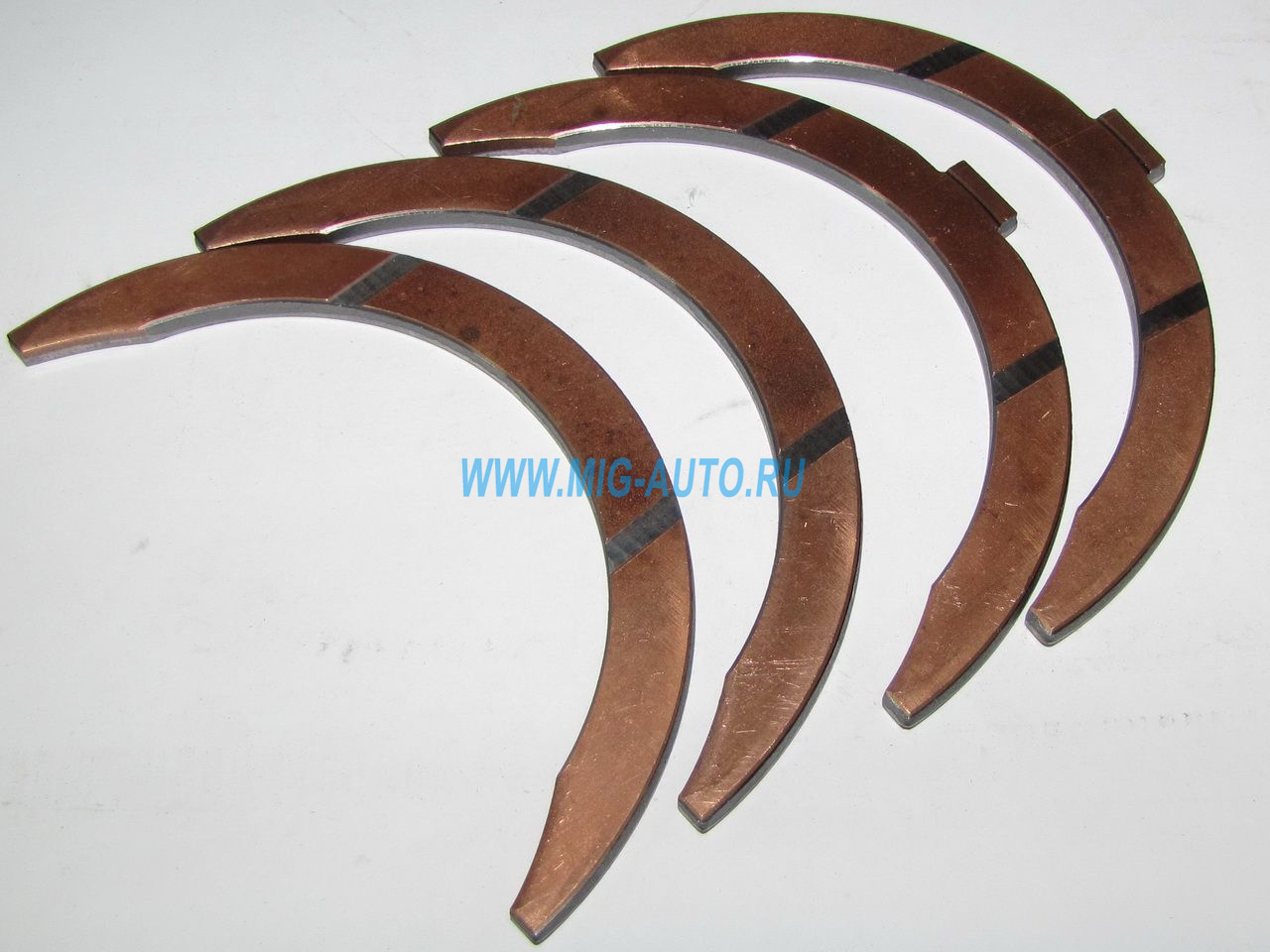 Полукольца коленвала Р2 омедненные / Наб.Челны / Импорт 740-1005183/184