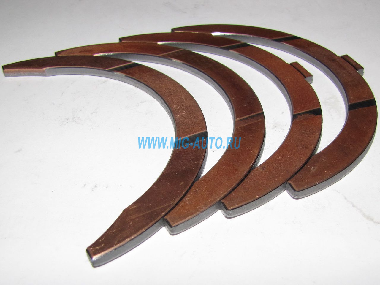 Полукольца коленвала Р1 омедненные / Наб.Челны / Импорт 740-1005183/184