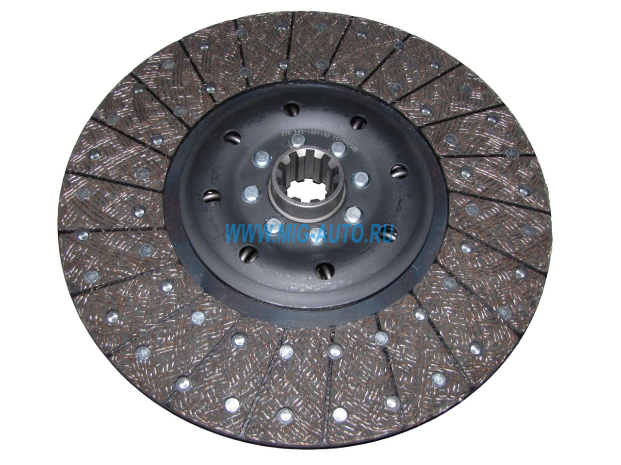 Диск сцепления ведомый (с 2-мя пруж.) (композитное волокно) / ZTD 142-1601130