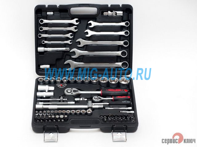 Набор инструмента (82 предмета) 6 граней 11082