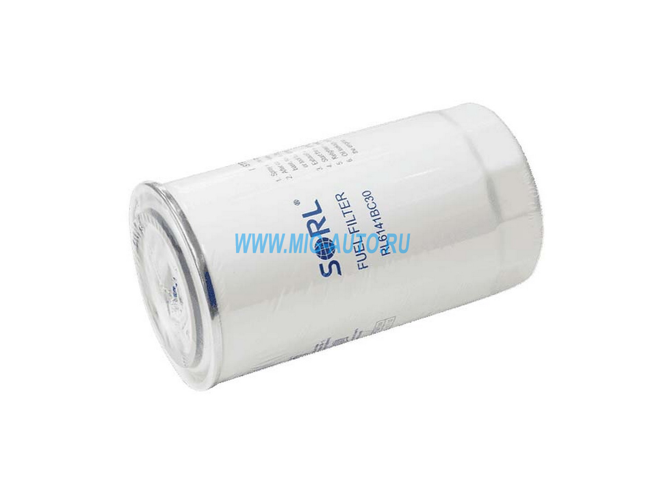 Фильтр топливный M20x1.5 КАМАЗ, CUMMINS, DAF, IVECO, NEW HOLLAND (H191WK) SORL RL6141BC30
